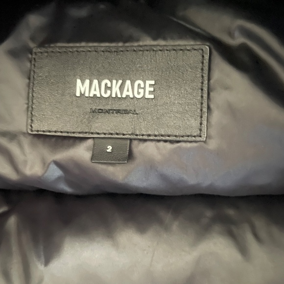 Mackage Kid’s Jesse Down Jacket - Size 2 - Black - Picture 8 of 9